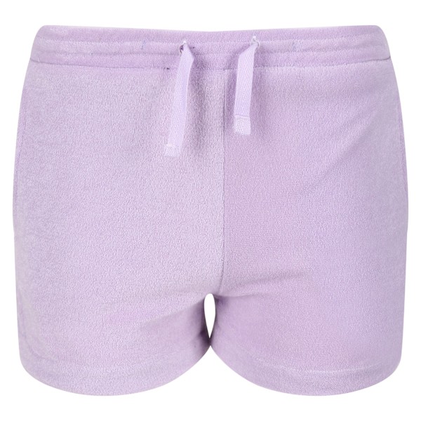 Regatta Girls Dayana Towelling Casual Shorts 11-12 år Pastell Pastel Lilac 11-12 Years