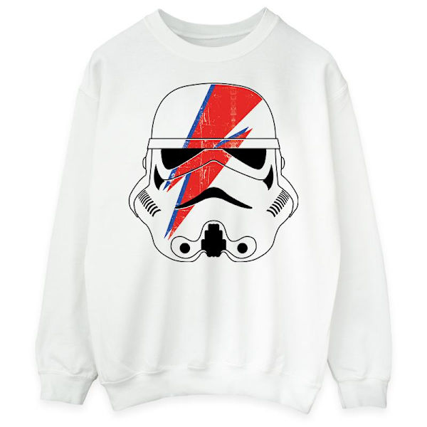 Star Wars Herr Command Stormtrooper Sweatshirt L Vit White L