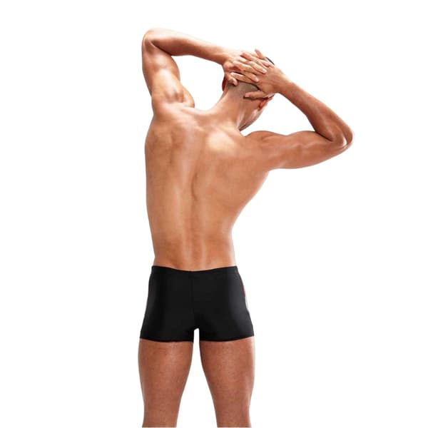 Speedo Herr Dive Split Geometriska Badbyxor XXS Svart/Röd Black/Red XXS
