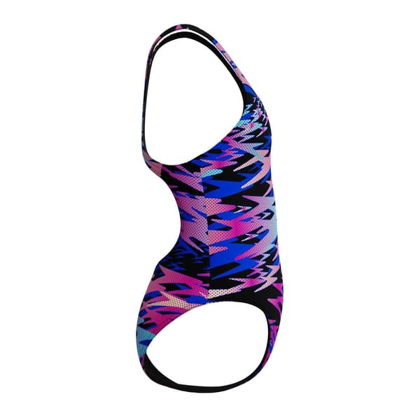 Speedo Flickor Hyper Boom Muscleback Baddräkt 9-10 år Anthracite 9-10 Years