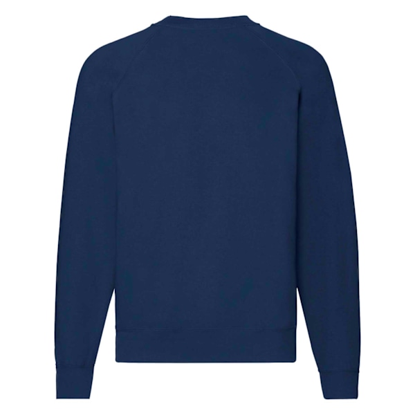 Fruit Of The Loom Classic 80/20 Raglan Sweatshirt M Marinblå Navy M