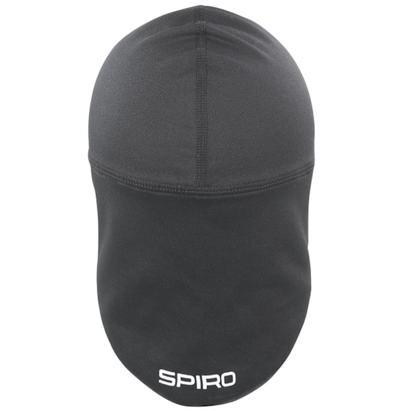 Spiro Unisex Vintercykelmössa för vuxna, One Size, Svart Black One Size