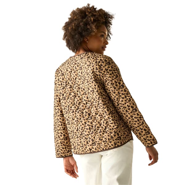 Regatta Dam Mira Leopardmönstrad Jacka 8 UK Brun Brown 8 UK