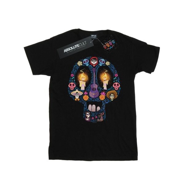 Disney Girls Coco Candle Skull T-shirt i bomull 5-6 år Svart Black 5-6 Years