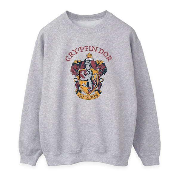 Harry Potter Dam/Kvinnor Gryffindor Heather Sweatshirt M Grå Grey M