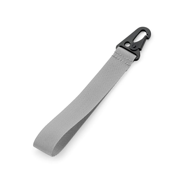 BagBase Brandable Key Clip One Size Grey Grey One Size