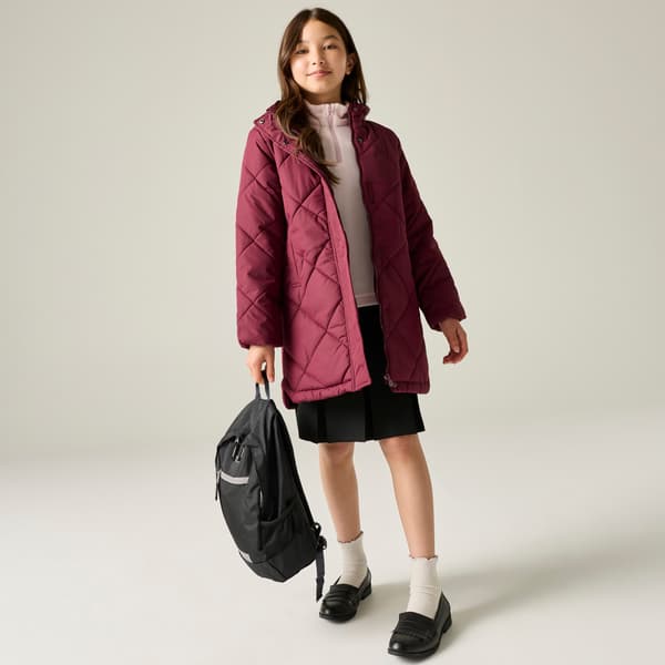 Regatta Barn/Kids Elryse Quilted Vadderad Jacka 11-12 År Fig/Violet 11-12 Years