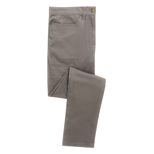 Premier Mens Performance Chinos 32L Charcoal Charcoal 32L