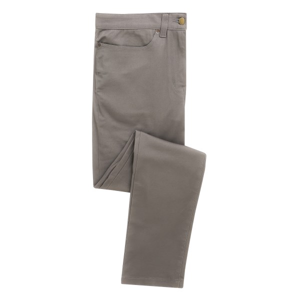 Premier Mens Performance Chinos 34R Charcoal Charcoal 34R