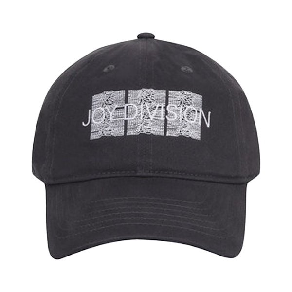 Joy Division Broderad Logotyp Keps One Size Grå Grey One Size