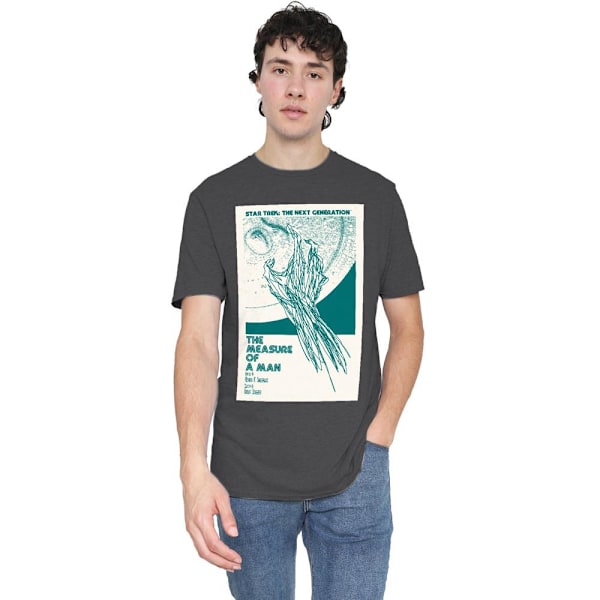 Star Trek Unisex Vuxen The Next Generation Säsong 2 Avsnitt 9 T-shirt Charcoal XL