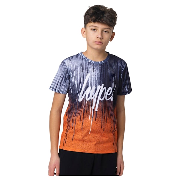 Hype Boys Drips T-Shirt 5-6 år Flerfärgad Multicoloured 5-6 Years