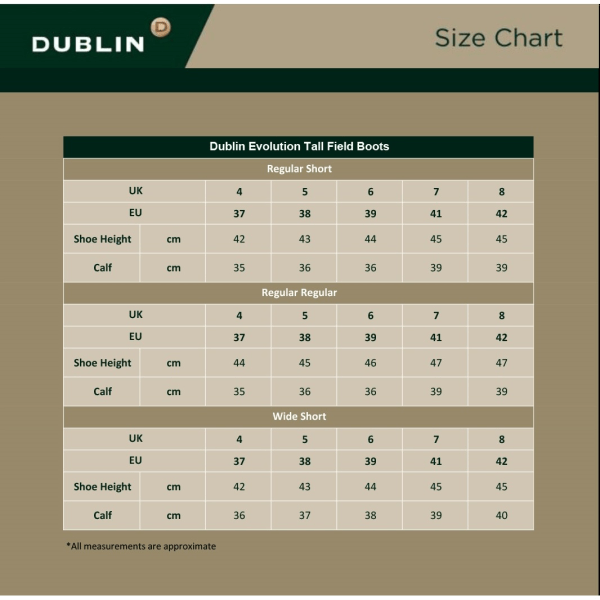 Dublin Evolution Tall Field Läderstövlar för Dam/Kvinnor 7 UK Re Black 7 UK Regular Short