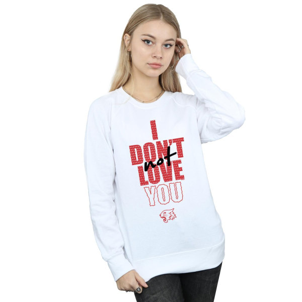 Disney Womens/Ladies High School Musical The Musical Not Love Y White XL