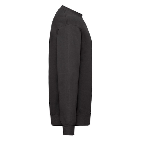 Fruit Of The Loom Herr Lätt Droppad Axel Sweatshirt M B Black M
