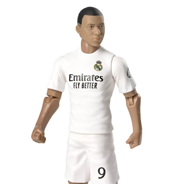 Real Madrid CF Kylian Mbappé Actionfigur One Size Vit/Grön White/Green One Size