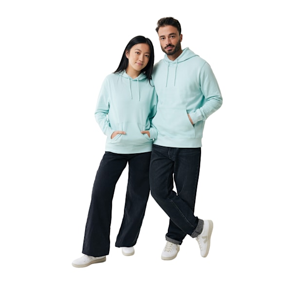 Iqoniq Unisex Vuxen Rila Återvunnen Bomull Lättvikts Hoodie M C Crushed Mint M