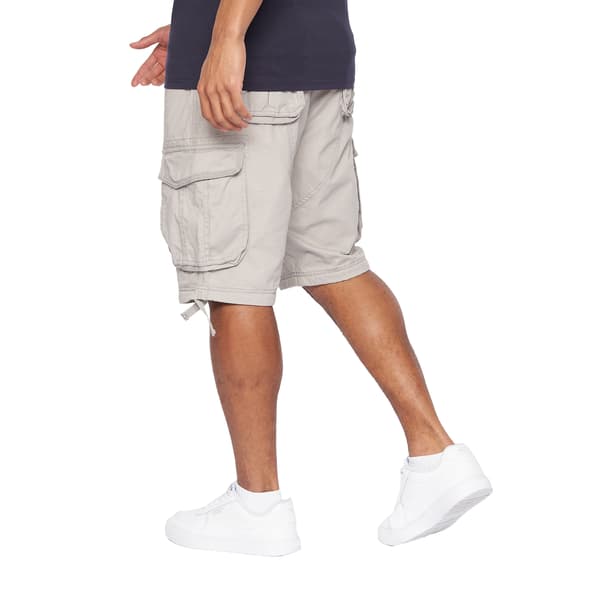 Crosshatch Jamstar Cargo Shorts för män, 32R, ljusgrå Light Grey 32R