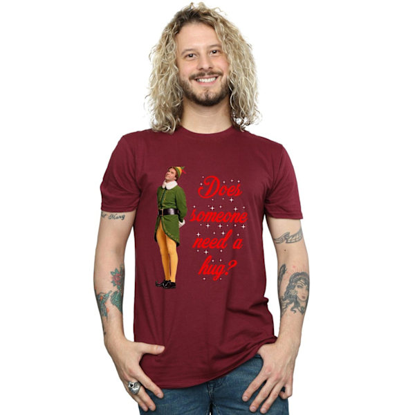 Elf Herr Hug Buddy T-shirt M Bourgogne Burgundy M