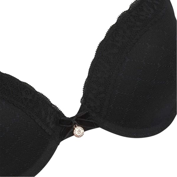 Ted Baker Dam/Dam Bak El Spetskant Charm Push Up BH 32DD Jet Black 32DD