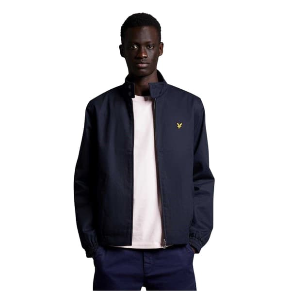 Lyle & Scott Harringtonjacka för män M Marinblå Navy M