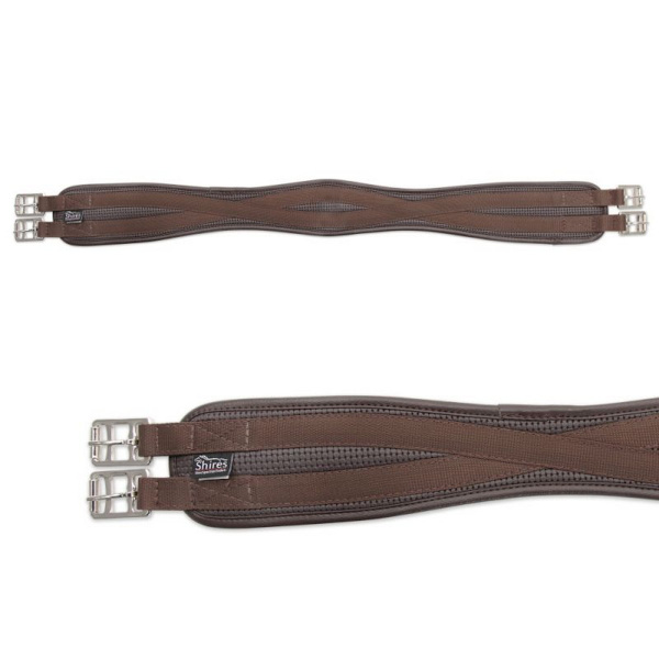 Shires Anti-Chafe Horse Girth 30in Brun Brown 30in