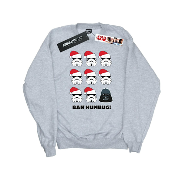 Star Wars Dam/Damer Jul Humbug Sweatshirt L Sports Gr Sports Grey L