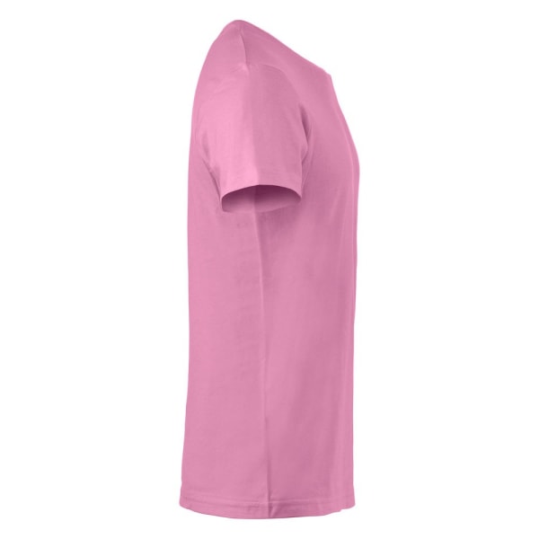 Clique Mens Basic T-Shirt S ljusrosa Bright Pink S