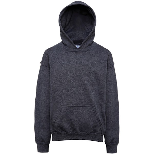 Gildan Barn/Barn Heavy Blend Hooded Sweatshirt 7-8 År D Dark Heather 7-8 Years