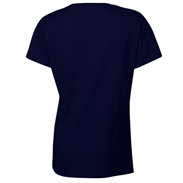 Gildan Dam/Dam Cotton Heavy T-Shirt S Marinblå Navy S