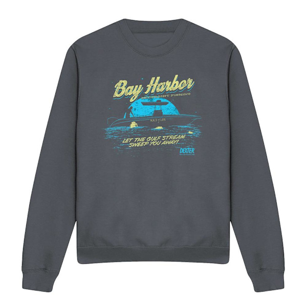 Dexter Unisex Vuxen Moonlight Fiske Tröja XL Kolgrå Charcoal XL