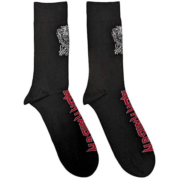 Iron Maiden Unisex Adult Killers Eddie Socks 7 UK-11 UK Svart Black 7 UK-11 UK