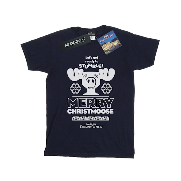 National Lampoon's Christmas Vacation Dam/Damer Merry Chris Navy Blue S