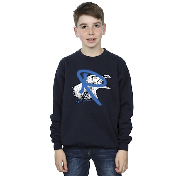 Harry Potter Boys Ravenclaw Pop Spray Sweatshirt 12-13 år Marinblå Navy Blue 12-13 Years