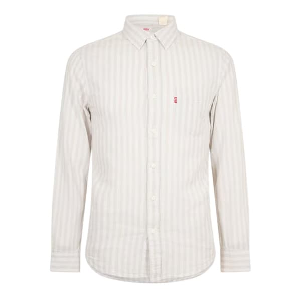 Levis Herr Klassisk Långärmad Skjorta XL Vaporous Grey Vaporous Grey XL