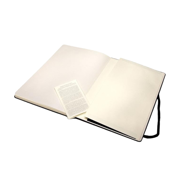 Moleskine Art Plus Stort Skissblock 21cm Solid Svart Solid Black 21cm