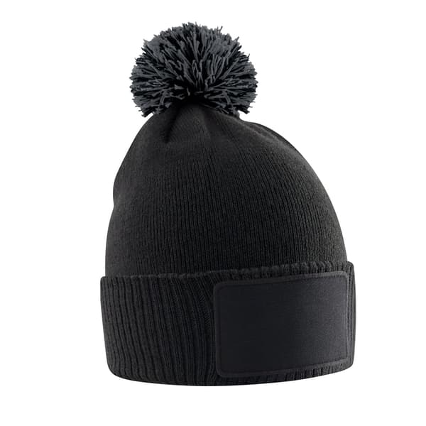 Beechfield Barn/Barn Snowstar Mössa En Storlek Svart/Grafit Black/Graphite Grey One Size