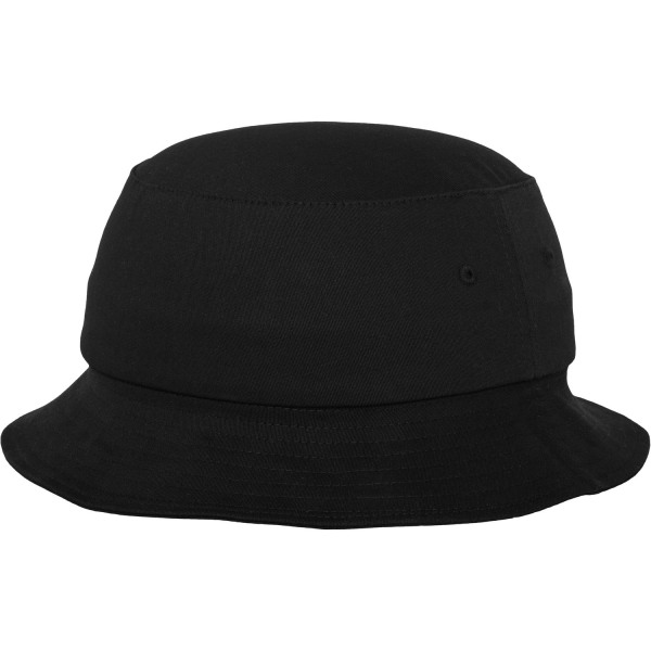 Flexfit By Yupoong Adults Unisex Cotton Twill Bucket Hat One Si Black One Size