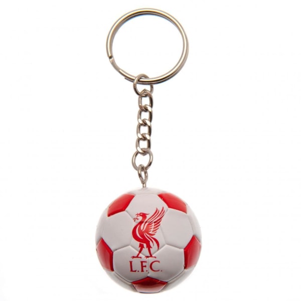 Liverpool FC Fotbollsnyckelring One Size Vit/Röd White/Red One Size