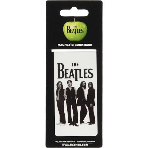 The Beatles White Album ikoniska bild magnetisk bokmärke en storlek Multicoloured One Size