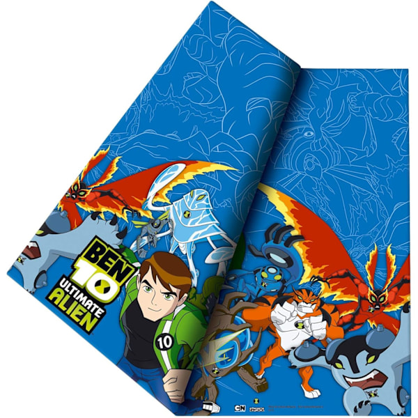 Ben 10: Ultimate Alien Characters Festbordsduk En Storlek Blå Blue One Size