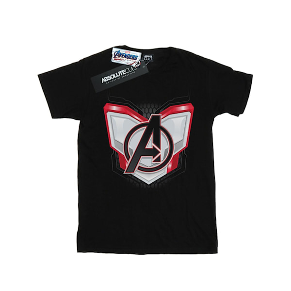 Marvel Mens Avengers Endgame Quantum Realm Suit T-Shirt L Svart Black L