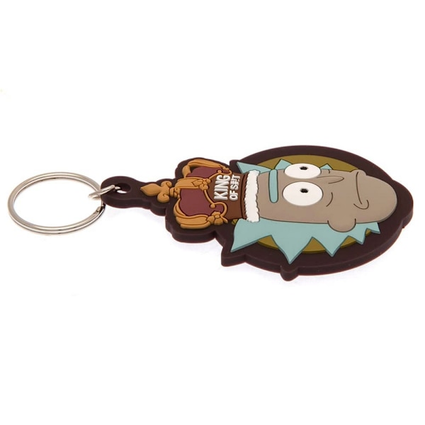 Rick And Morty King Of Shit Gummiring En Storlek Brun Brown One Size