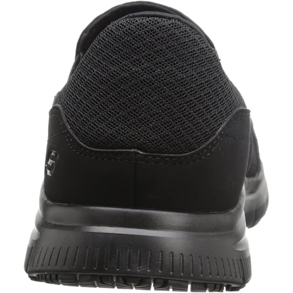Skechers McAllen Säkerhetsskor för Män Bred Passform Storlek 9 UK Svart Black 9 UK