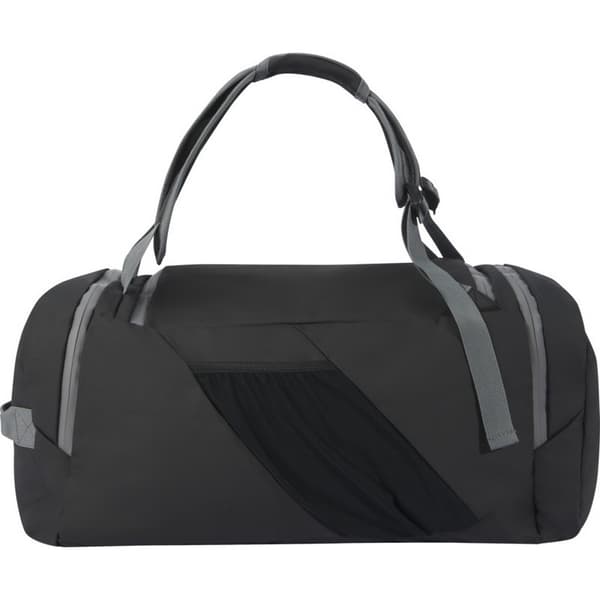 Aqua 2 i 1 Vattenavvisande Återvunnen 35L Duffelväska En Storlek Så Solid Black One Size