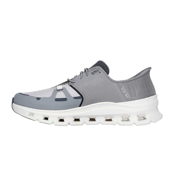 Skechers Herr Glide-Step Pro Träningsskor 8 UK Grå/Koksgrå Grey/Charcoal 8 UK