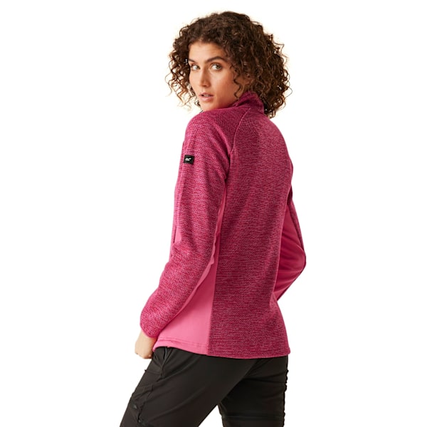Regatta Dam Fleecejacka Highton IV med Full Zip, Storlek 14 UK Flamingo Pink 14 UK