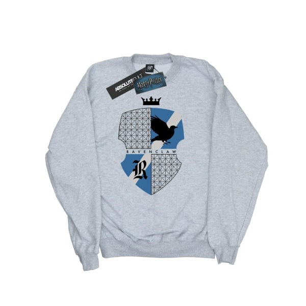 Harry Potter Dam/Dam Ravenclaw Shield Sweatshirt XL Heath Heather Grey XL