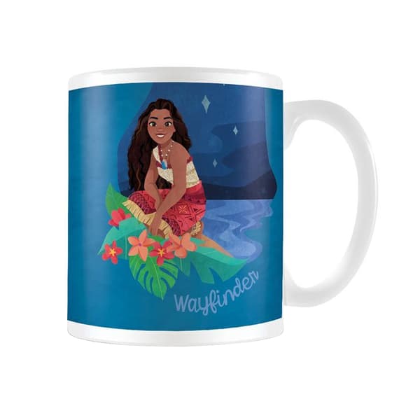 Moana 2 Wayfinder Mugg One Size Vit/Blå White/Blue One Size