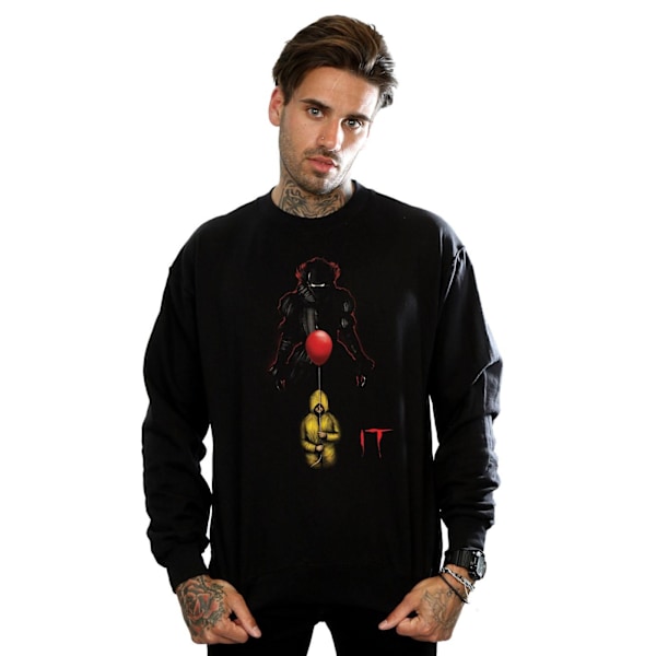 It Herr Pennywise Skugga Sweatshirt M Svart Black M